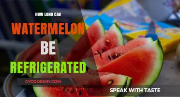 Refrigerating Watermelon: Optimal Storage Time and Freshness Tips