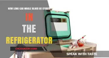 Whole Blood Refrigeration: Optimal Storage Duration and Safety Guidelines