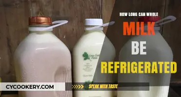 Refrigerating Whole Milk: Optimal Storage Time and Freshness Tips