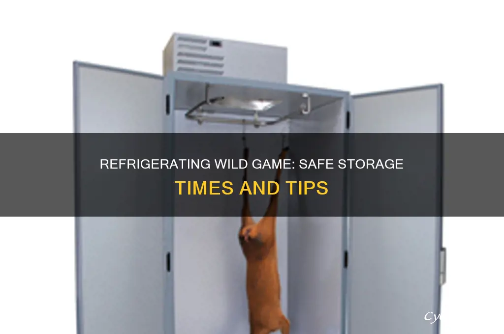 how long can wild game be refrigerated