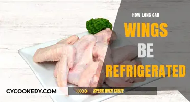 Refrigerating Chicken Wings: Optimal Storage Time and Safety Tips