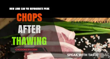 Refrigerating Thawed Pork Chops: Safe Storage Time and Tips