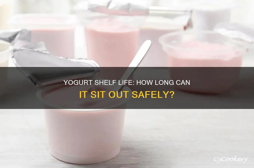 how long can yogurt be left out of refrigerator
