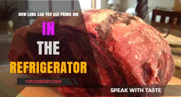 Aging Prime Rib: Optimal Refrigerator Time for Perfect Flavor