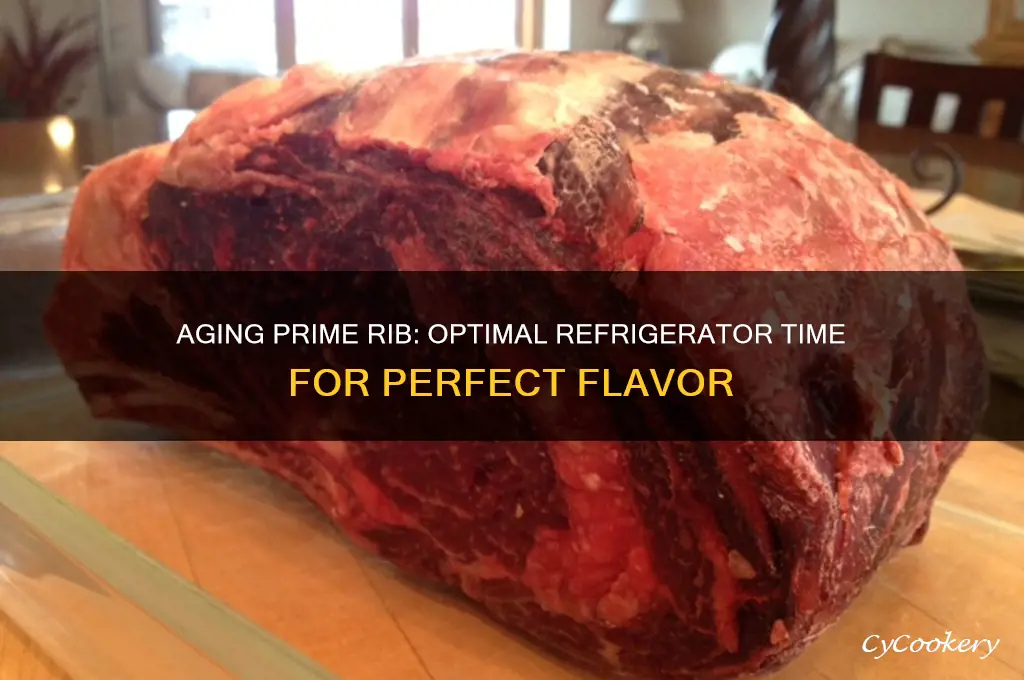 how long can you age prime rib in the refrigerator