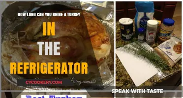Perfect Turkey Brining: Safe Refrigerator Times for Juicy Results