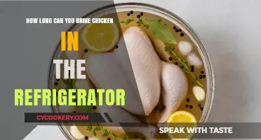 Brining Chicken: Optimal Refrigerator Time for Perfectly Juicy Results