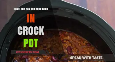 The Perfect Chili: Crock-Pot Cooking Time