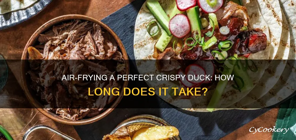 how long can you cook crispy duck in air fryer