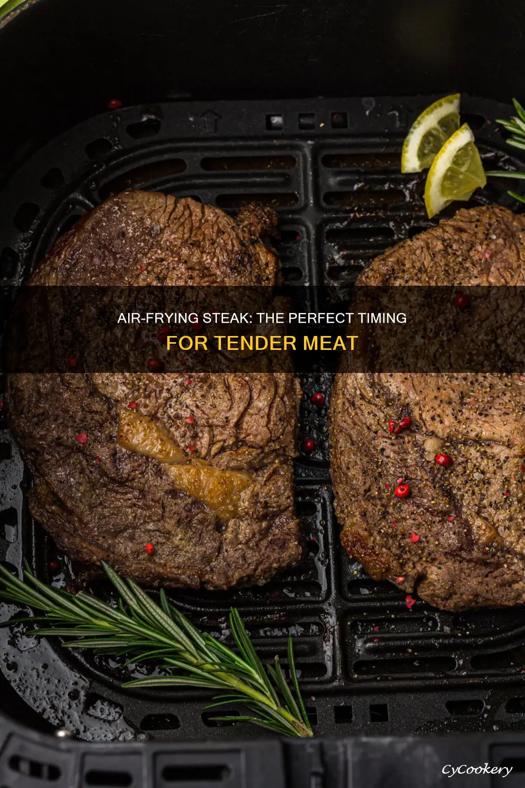 how long can you cook steak in air fryer