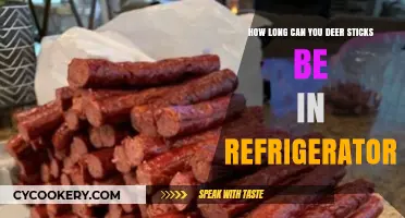 Deer Sticks Refrigerator Storage: Maximizing Freshness and Shelf Life