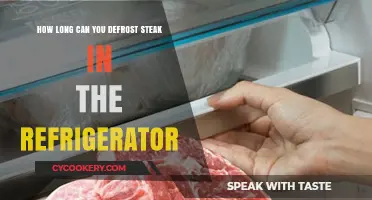 Safely Defrosting Steak: Refrigerator Thawing Time Guide for Perfect Results