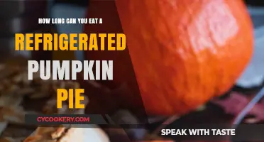 Refrigerated Pumpkin Pie Shelf Life: How Long Is It Safe to Eat?