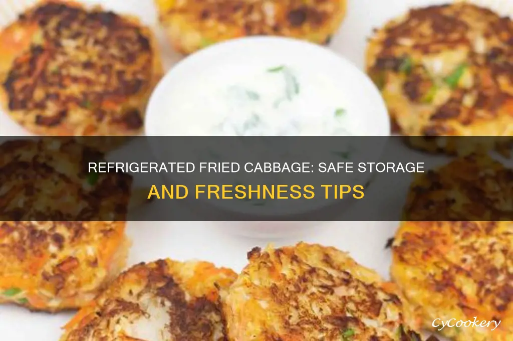 how long can you eat refrigerated fried cabbage