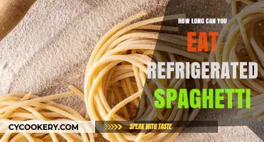 Refrigerated Spaghetti Shelf Life: How Long Is It Safe to Eat?