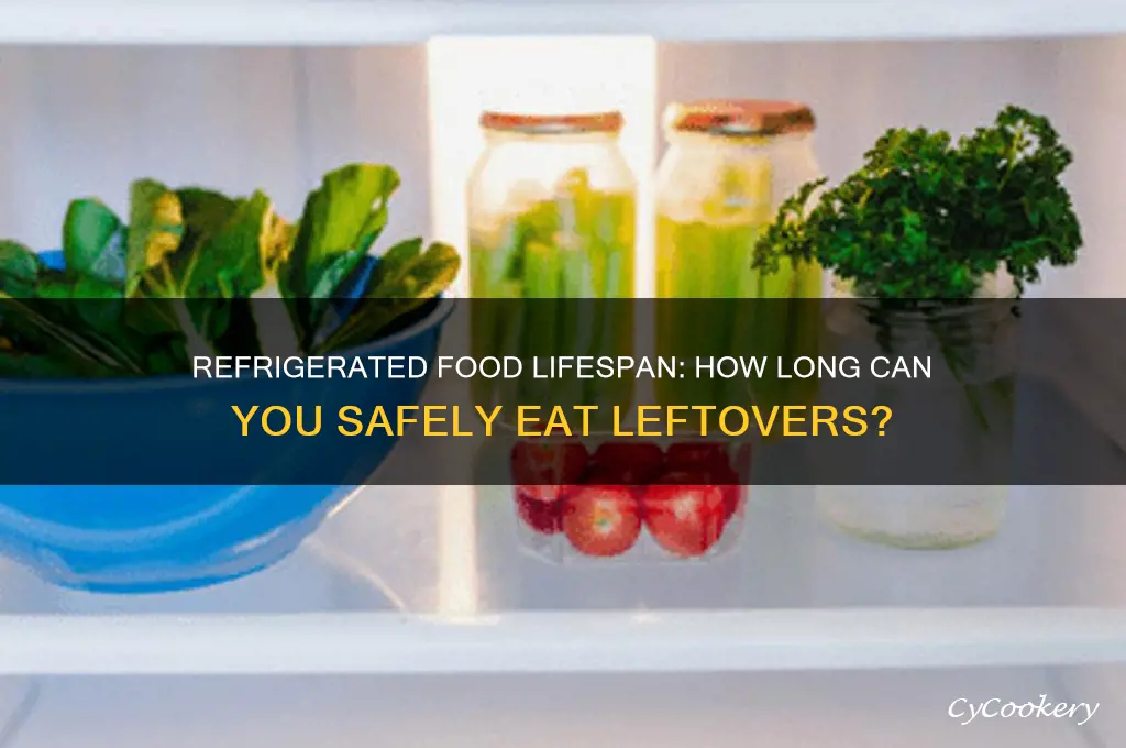 how long can you eat something left in refrigerator