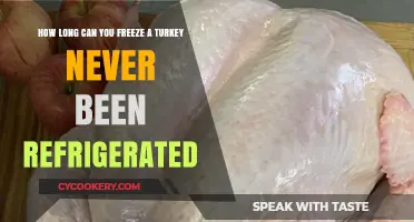Freezing Fresh Turkey: How Long Without Prior Refrigeration?