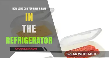 Refrigerated Ham Storage: How Long is it Safe to Keep?