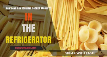 Cooked Spaghetti Storage: How Long Does It Last in the Fridge?