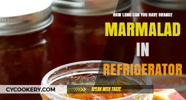 How Long Does Orange Marmalade Last in the Fridge?