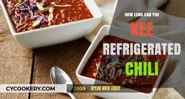 Refrigerated Chili Storage: How Long Can You Safely Keep It?