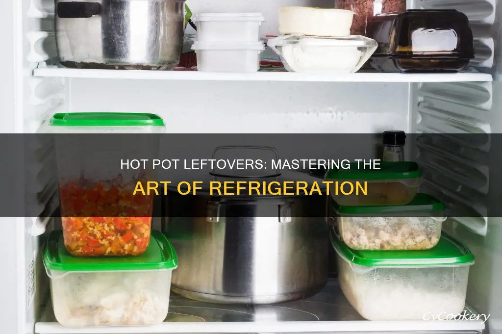 how long can you keep hot pot in the fridge