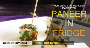 Marinated Paneer: How Long Does it Last?