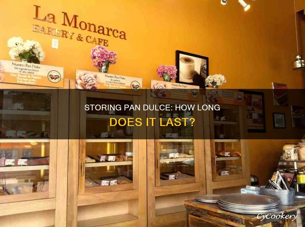 how long can you keep pan dulce mexican cookies out
