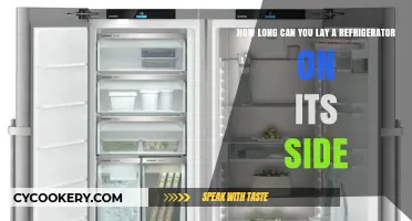 Laying Your Refrigerator on Its Side: Safe Duration and Tips