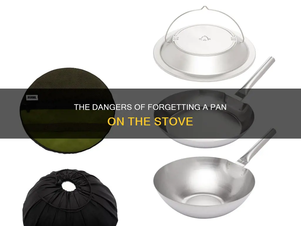 how long can you leave a pan on stove