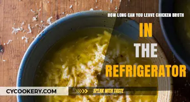Refrigerated Chicken Broth: Safe Storage Time and Tips