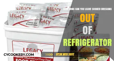 How Long Can Cooked Dressing Sit Out Safely?