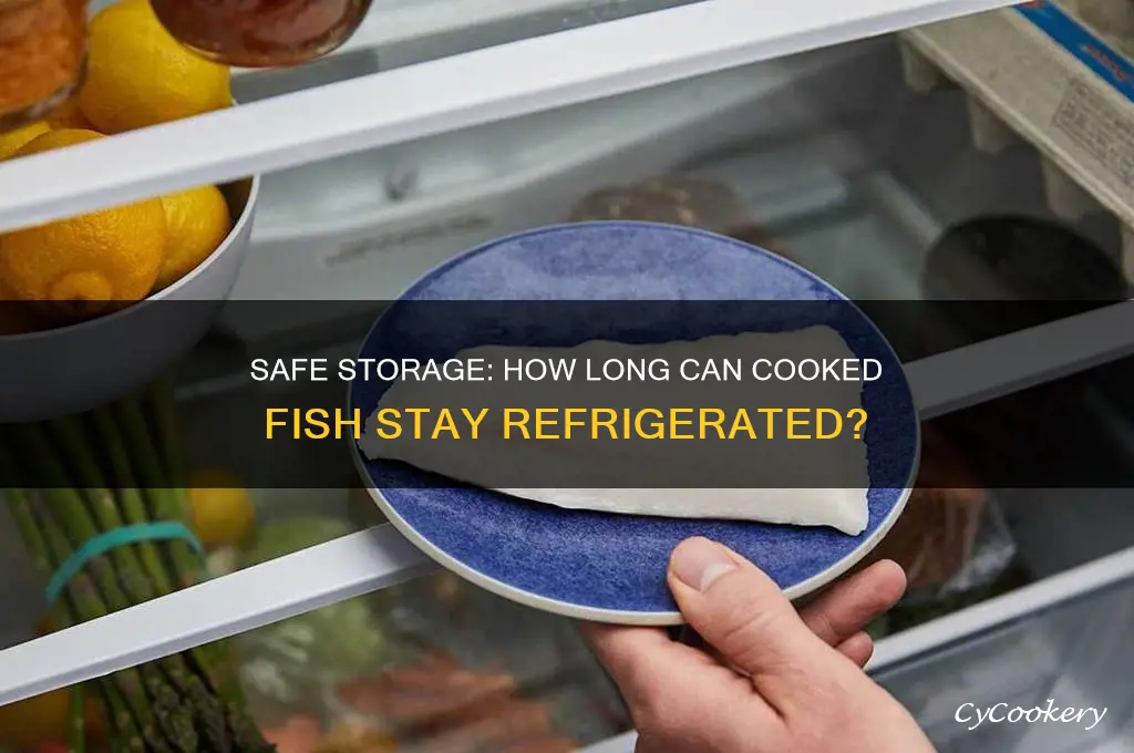 how long can you leave cooked fish in the refrigerator