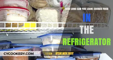 Safe Storage: How Long Can Cooked Food Stay Refrigerated?