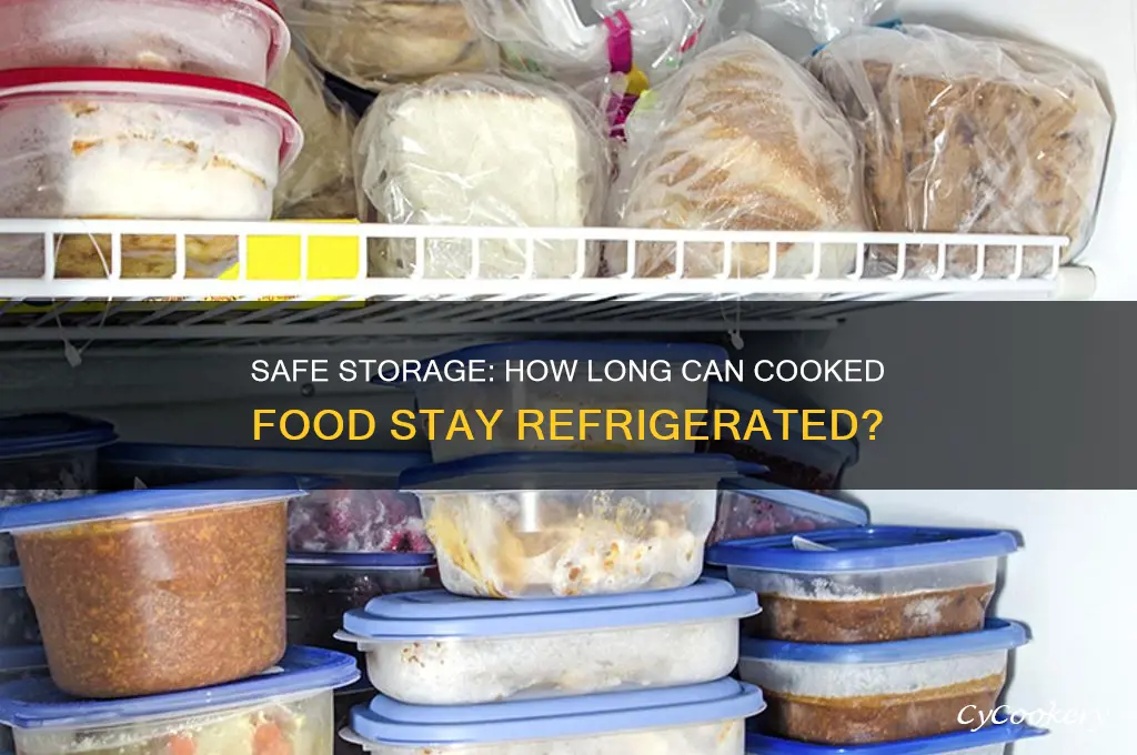 how long can you leave cooked food in the refrigerator
