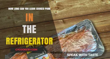 Refrigerated Cooked Pork: Safe Storage Duration and Tips