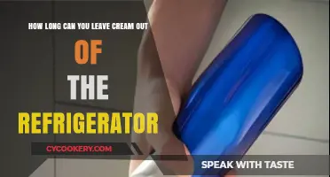 Cream Storage: How Long Can It Safely Sit Unrefrigerated?