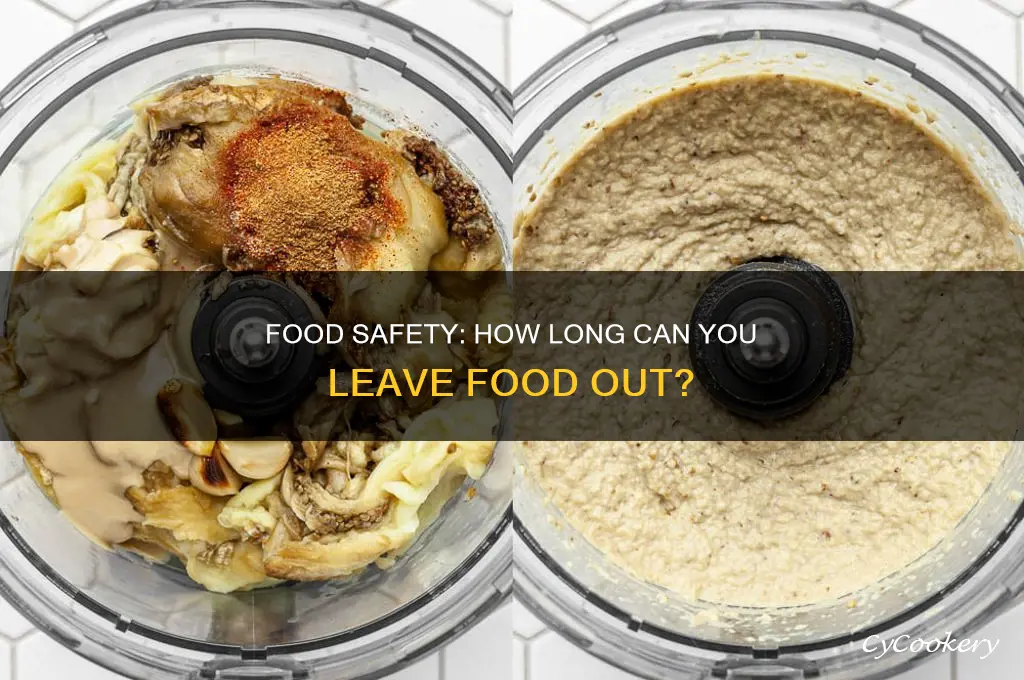 how long can you leave food out before refrigerating