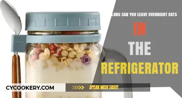 Overnight Oats Storage: How Long Can They Stay Fresh?