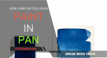 Paint Pans: How Long Before They Dry Out?