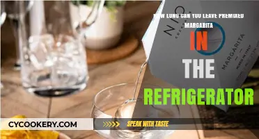 Premixed Margarita Shelf Life: How Long Can You Refrigerate?