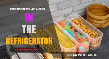Refrigerated Spaghetti: Safe Storage Time and Tips for Freshness