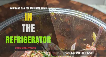 Perfect Lamb Marinating: Refrigerator Time Limits for Tender, Flavorful Results