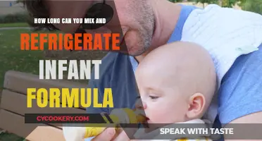 Safe Infant Formula Mixing: Refrigeration Time Limits for Your Baby