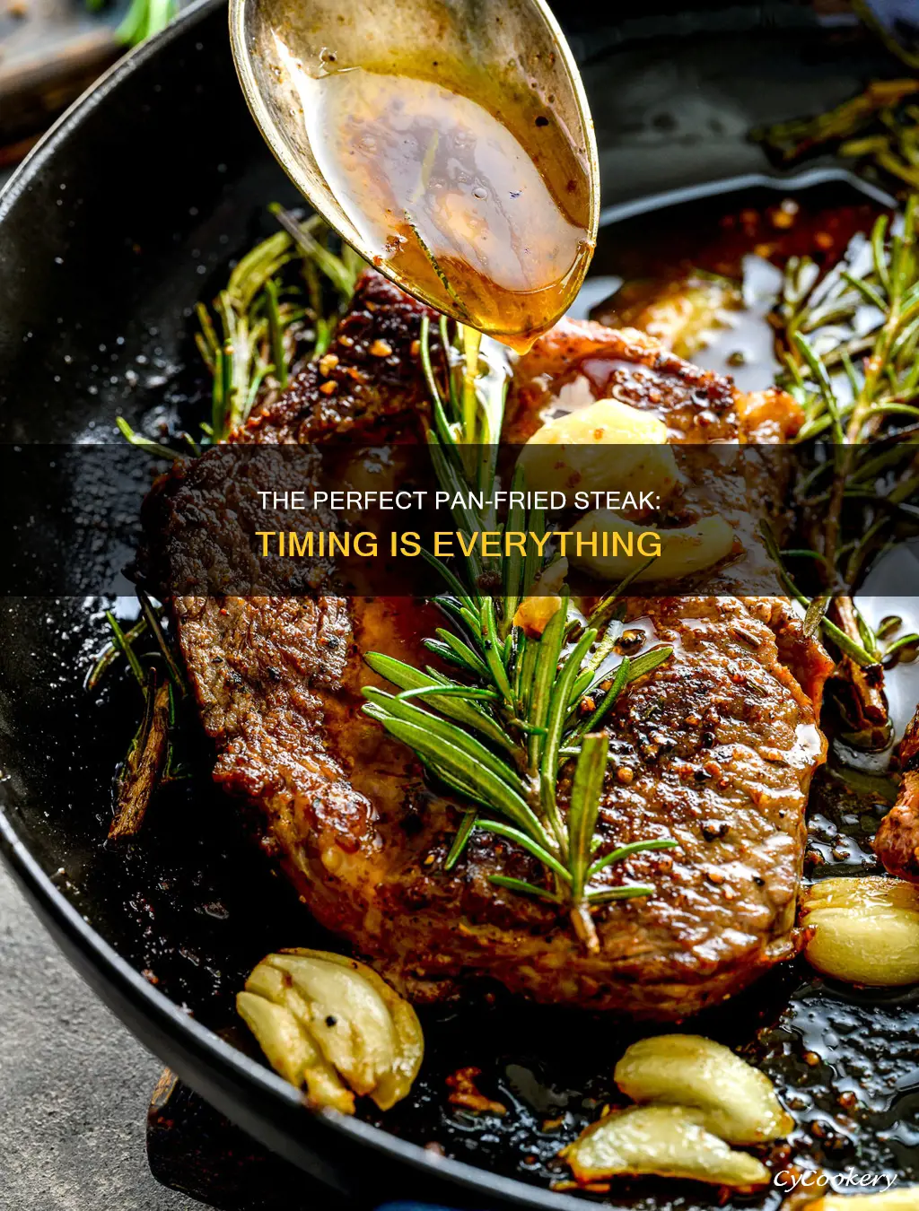how long can you pan fry steak