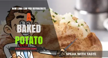 Refrigerating Baked Potatoes: Optimal Storage Time and Safety Tips