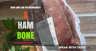 Refrigerating Ham Bones: Optimal Storage Time and Safety Tips