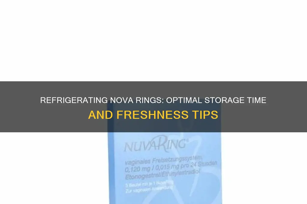 how long can you refrigerate a nova ring