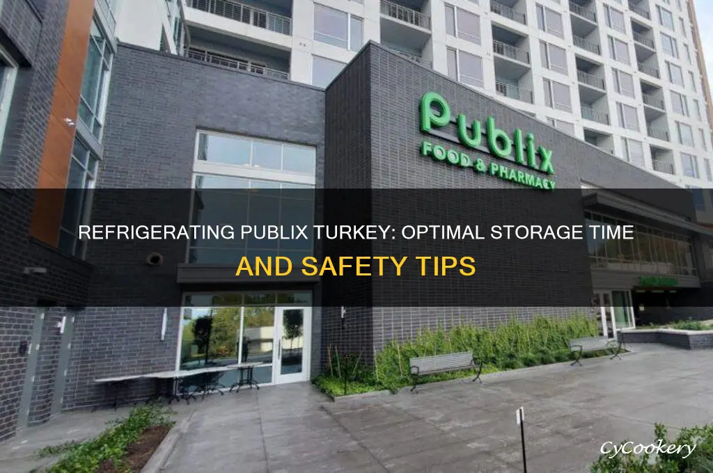 how long can you refrigerate a publix turkey