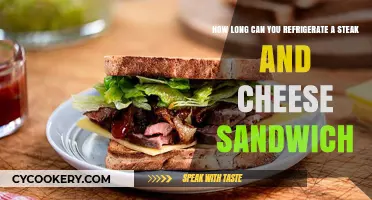 Refrigerating Steak and Cheese Sandwiches: Optimal Storage Time and Tips